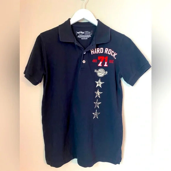 Hard Rock Cafe Singapore　ゴルフウェア　メンズ　中古品 Hard Rock Cafe Singapore ゴルフウェア メンズ 中古品